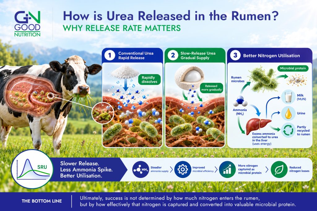 How is Urea Released