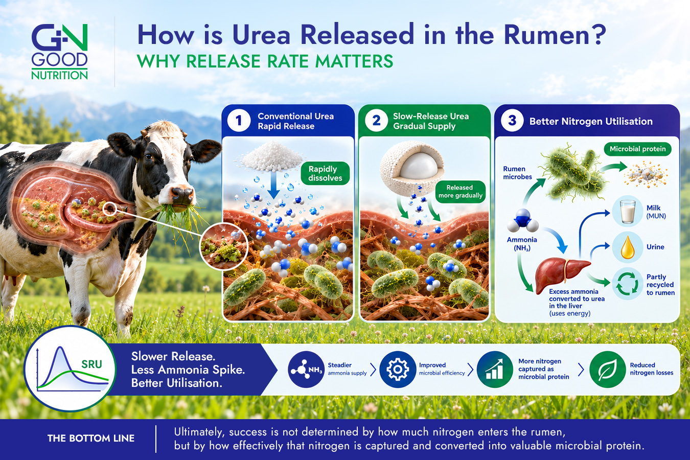 How is Urea Released