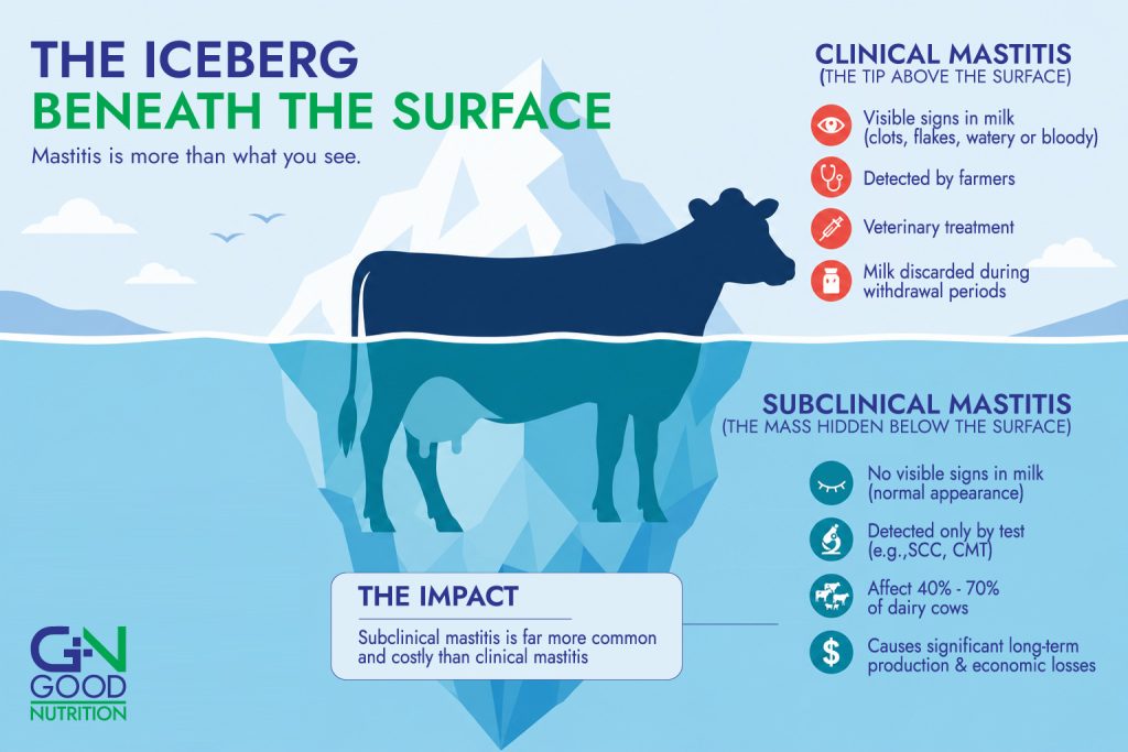 Clinical vs Subclinical Mastitis