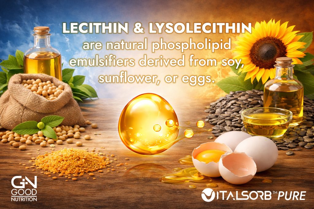 lecithin and lysolecithin sources